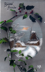 29 December 1921 - To sister, brother and niece from Gabrielle Doublie