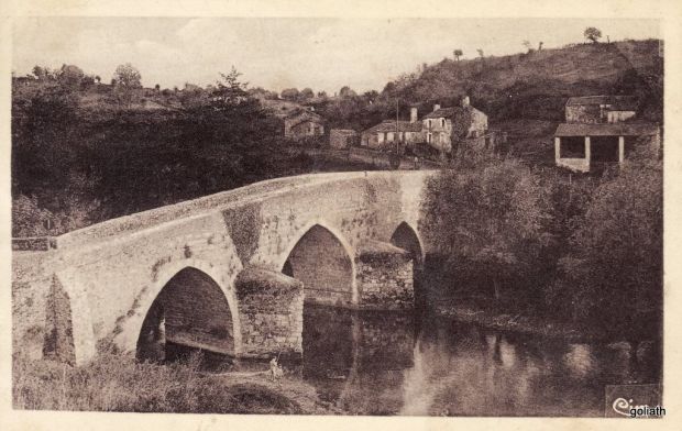 L'antique Pont-Neuf,  Argenton-Château